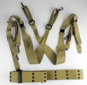 WWII US Army M1936 Suspenders Strap M1936 Pistol Belt Field Gear