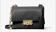 NWT $448 Michael Kors Black Cece Small Shoulder Bag