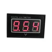 EasyWordMall DC2.5-30V Red Color Waterproof LED Digital Voltmeter Voltage Displa