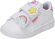 [PUMA] Girl's Smash 3.0 Badges Velcro Infant Sneaker