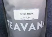 NEW! STARBUCKS TEAVANA 8 OZ JASMINE SILVER NEEDLE WHITE TEA SEALED GRAY BAG