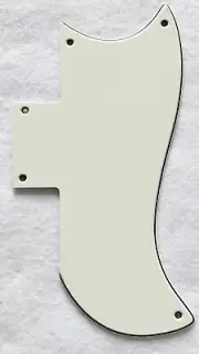 Fits Gibson SG 61 Reissue Guitar pickguard Scratch Plate,3 Ply parchment