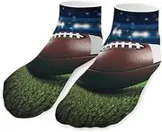 [QMNVBDS] American Football Socks Ankle Length Socks Casual Short Socks for Women Men Low Cut Sports Socks Running Socks No Show Socks Ankle Socks Athletic Socks Workout Socks, Style, One Size, Style