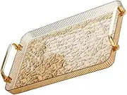 WATIIFUFU Household Serving Tray Fruit and Dessert Plate Easy to Clean Storage for Cups Snacks and Tableware for Home Parties and Gatherings