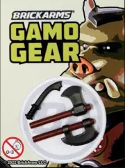 BrickArms Gamo Gear Minifigure Accessory [Overmolded Blades]