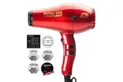 6x Parlux 385 Power Light Ceramic Ionic Hair Dryer Red