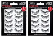 (Pack of 2) 5 Pairs Ardell Demi Wispies Natural Multipack False Eyelashes