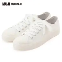 在飛比找momo購物網優惠-【MUJI 無印良品】撥水加工舒適休閒鞋(柔白)