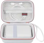 Elonbo Carrying Case for GL.iNet GL-SFT1200/ A1300/ AXT1800/ MT3000 Portable Travel WiFi Gigabit Router, Wireless Wi-Fi 6 Network Extender Repeater Mobile Hotspot Router Storage Holder, White