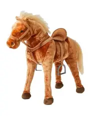 Jiggle & Giggle Large Standing Horse Kids/Children Soft Plush Play Toy 3y+