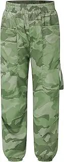 [FEESHOW] Children's Boys Cargo Pant Camouflage Sweatpants with Pockets Pants Sports Training Casual Jogger