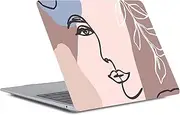 Laptop Cover Compatible with MacBook Pro 14 inch Model M1 M2 M3 A2442 A2779 A2918 A2992 Released in 2021/2023 with Retina Display Touch ID, Color Painted Protective Hard Shell Case, Line Drawing