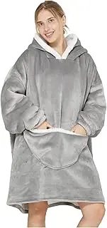 Pure Living hoodie blanket Premium Wearable Blanket Women & Men one size fit all