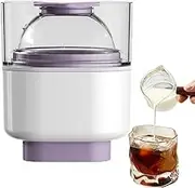 Round Ice Ball Maker | Round Ice Hockey Machine Mold | Food-Grade Silicone Cooking Supplies for Home, Parties, Bars, Work Area, Drink Shops, Picnic
