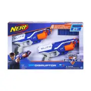 Nerf N-Strike Elite Disruptor Blasters 2 Pack Darts Fires up to 21 metres Kids