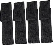 Outanaya 4Pcs Holder Pouch Durable Flashlight Storage Bag and Breathable Design for Outdoor Use Stabilizes and Your Flashlight from Falls