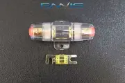 4 6 8 10 GAUGE MINI ANL FUSE HOLDER (1) W 60 AMP FUSE AFC MIDI FUSES HIGH AUDIO