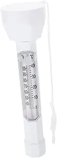 FONDOTIN Swimming Pool Thermometer Bathtub Spa Thermometer Temperature Meter for Pond Pool Pipe Thermometer Sauna Thermometer Pool Floating Thermometer Swimming Pool Supply Plastic White