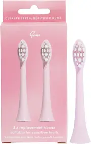 Electric Toothbrush Replacement Heads, 2 Pack (Coconut)