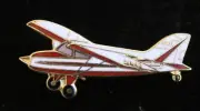 MAULE M-6 AIRPLANE JEWELRY LAPEL HAT PIN PILOT AIRCREW WING SOLO GIFT L@@K!