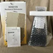 Hoseyin (H311) Universal Instrument Black Mechanical Metronome New In Box