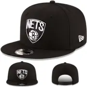 New Era Brooklyn Nets 950 Snapback Hat NBA League Basic Black Classic Cap