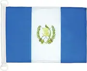 Guatemala Nautical Flag 18'' x 12'' - Guatemalan Flags 30 x 45 cm - Banner 12x18 in for Boat - AZ FLAG