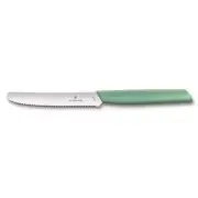 Victorinox - Swiss Modern Tomato Knife Wavy Mint 11cm (Made in Switzerland)