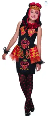 Ever After High Lizzie Hearts Child Girl Costume Small 3-4 yrs