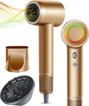 High-Speed Ionic Hair Dryer: 150000 RPM Brushless Motor 500 Millions Negative Io