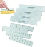 Cutting Scale - 8pcs Cake Roll Uniform Division Molds | Clear Scale Dough Cutting Tools for Cookie, Cake, Fondant, Safe and Precise Thickness Cutter, Baking Accessories for Equal Portions and Pastry