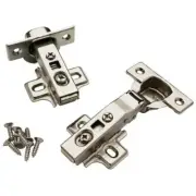 (2-Pk) Everbilt 110-Degree Full Overlay Soft Close Cabinet Hinge 35mm