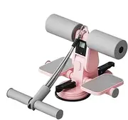 Sit Up Assistant Device - Sit-up Assistant Equipment | Ab Core Trainer With Suction Cups And Pull Rope | Fitness Equipment With Counting Function For Home And Gym Workout