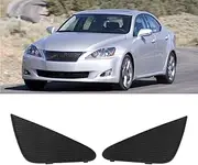 Front Bumper Fog Light Cover for Lexus is IS250 IS350 2006-2008, 2Pcs Fog Light Bezel Trim Cap, Car Fog Light Lamp Bumper Cover, 5243853010 5243753010