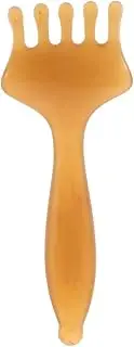VALICLUD Scalp Massage Comb Resin Tool for Deep Relaxation Portable Spa Equipment for Head Neck Massage Multifunctional Comb for Home and Salon Use