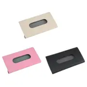 Car Tissue Holder for Sun Visor Disposable Napkin Holder Leather Tissues