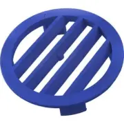 Leaf-B-Gone Concrete Wall Fitting Grate, Blue Jandy (1-1-176)
