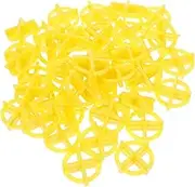 Angoily 100pcs Cross Sticker Tile Supply Ceramic Tile Spacers Floor Tile Spacer Tile Cross Spacers Plastic Tile Spaces Tile Spacing Tools Spacer for Tile Plastic Spacer Tile Levelers