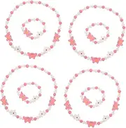 [LIFKOME] Children's Bracelet Beads for Bracelets Butterfly Jewelry Butterfly Bracelet for Bead Necklace Bracelet Kit Jewelry Costume Jewelry for Pearl
