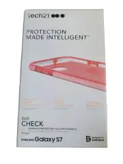Original Tech21 Evo Cover Case For Samsung Galaxy S7 Pink/salmon