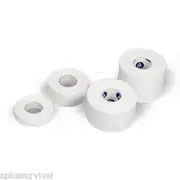 12 Pack of White Porous Adhesive Tape 1" x 30' First Aid Emergency Survival Kit
