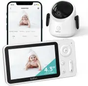 Video Baby Monitor, 360° Camera 1080P, Wifi, Motion Detection, Two-Way Audio