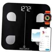 Smart Body Fat Scale, Highly Accurate Bluetooth Digital Bathroom Body