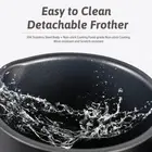 J Milk Frother 4 In 1 Hot/Cold Foam Maker 400W Stainless Steel Non-Stick Int 2