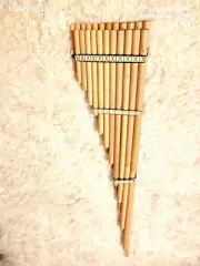 ANDEAN PAN FLUTE 23 PIPES G 440 ZAMPOÑA TOYO INSTRUMENT OF THE ANDEAN HIGHLANDS