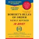 Robert’s Rules of Order: In Brief, Updated to Accord With the Eleventh Edition of the Complete Manual