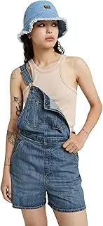 [G-STAR] Women's Short Dungarees Jumpsuit