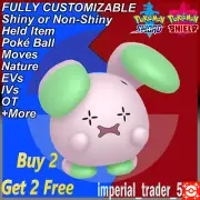 Pokémon Sword and Shield ✨ Shiny Whismur ✨ W/ Best 6IV Customizable