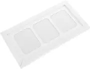 Baby Footprint Picture Frame Keepsake Handprint Kit with Ink Pad Simple Elegant for Newborn