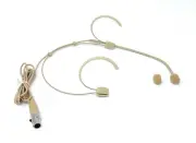 Double Earhook Headset Omnidirectional Microphone for Shure Wireless Transmitter